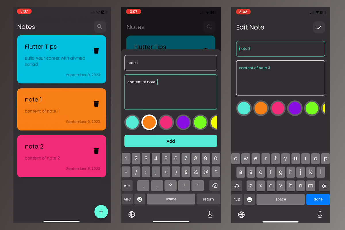 Notes App